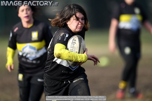 2020-01-19 Coppa Italia Femminile 2465 Amatori Union Rugby Milano